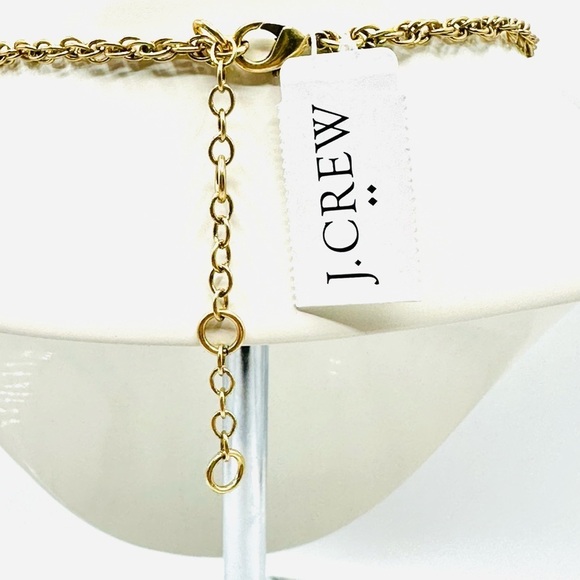 J. Crew Neon and Smoke‎ Crystal Spike Chain Necklace - Picture 5 of 6